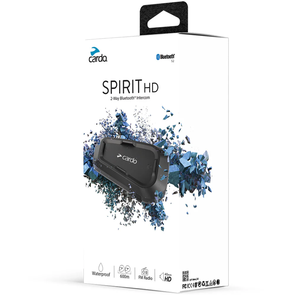Cardo - Spirit HD Single Intercom System