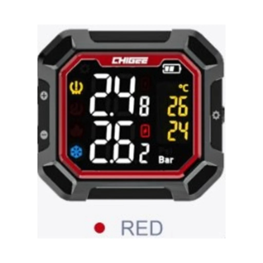 Chigee - Red G3 Tire Pressure Monitoring System - Tube Type - Image 2