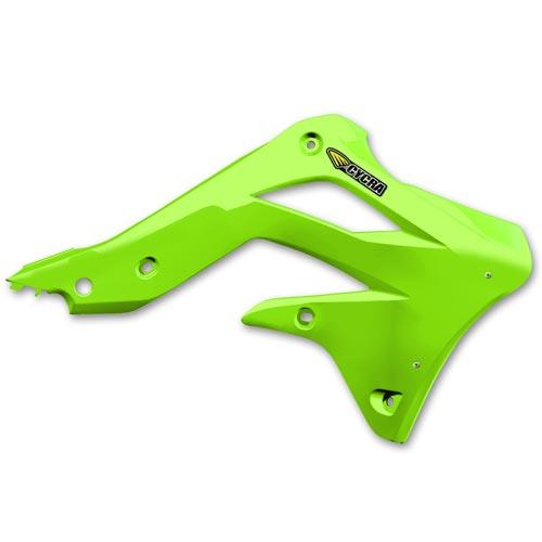 Cycra - Powerflow Radiator Shrouds Kawasaki KXF450 12-15