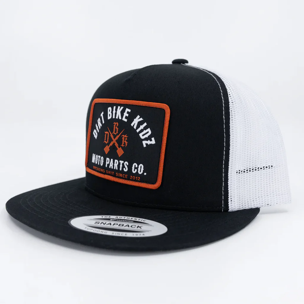 DBK - MP Trucker Black/White Snapback - Image 2