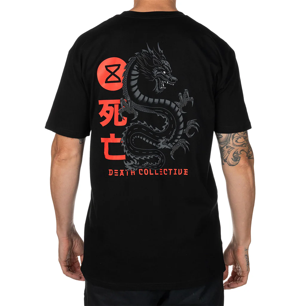 Death Collective - Black Dragon Tee - Image 2