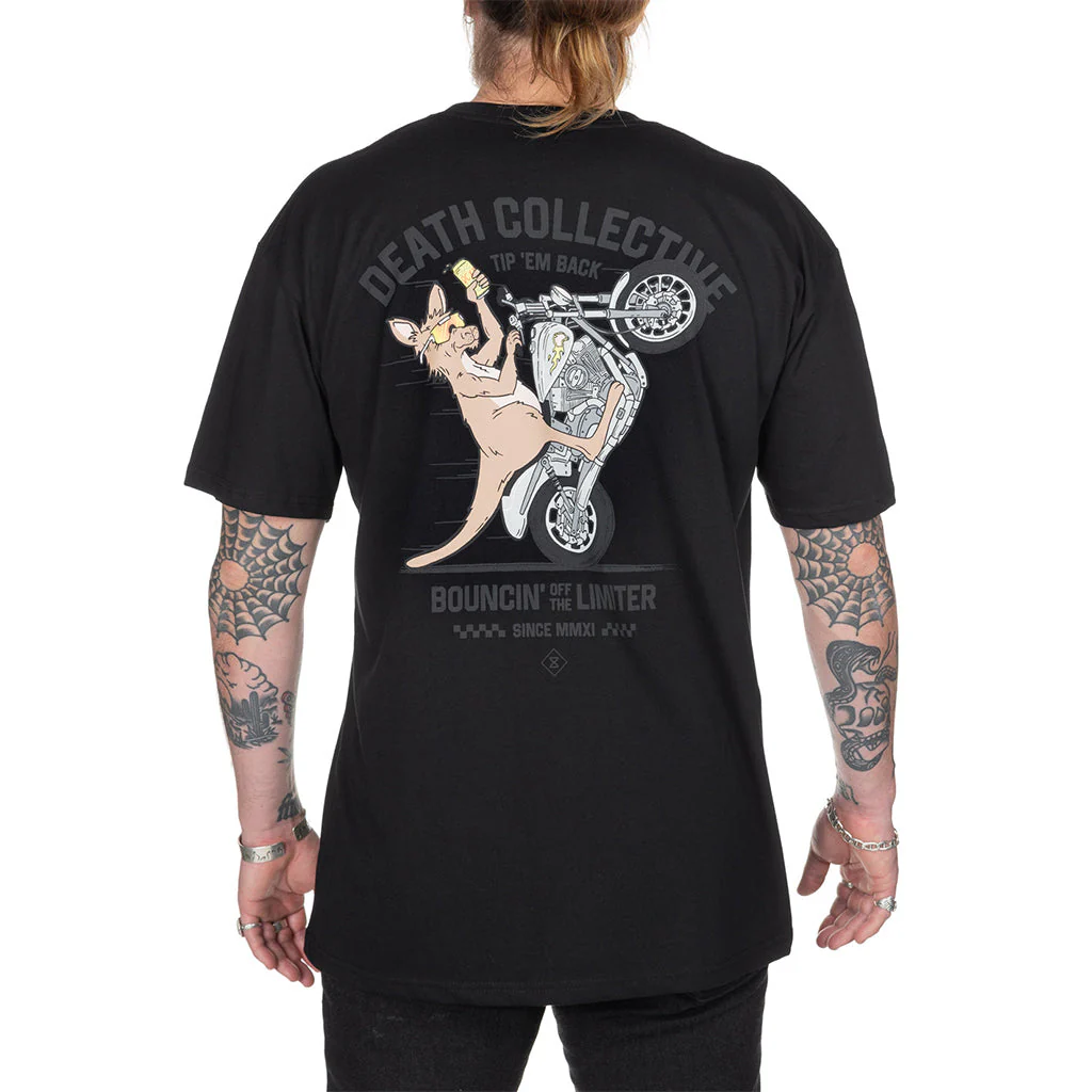 Death Collective - Bounce Black Tee - Image 2