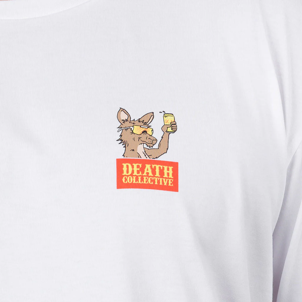 Death Collective - Bounce White Tee - Image 2