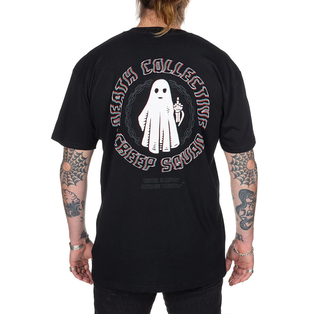 Death Collective - Creep Squad Black Tee - Image 2