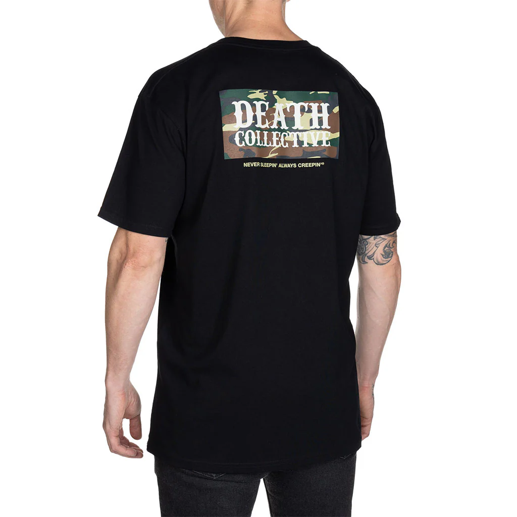 Death Collective - Black Invisible Tee - Image 3