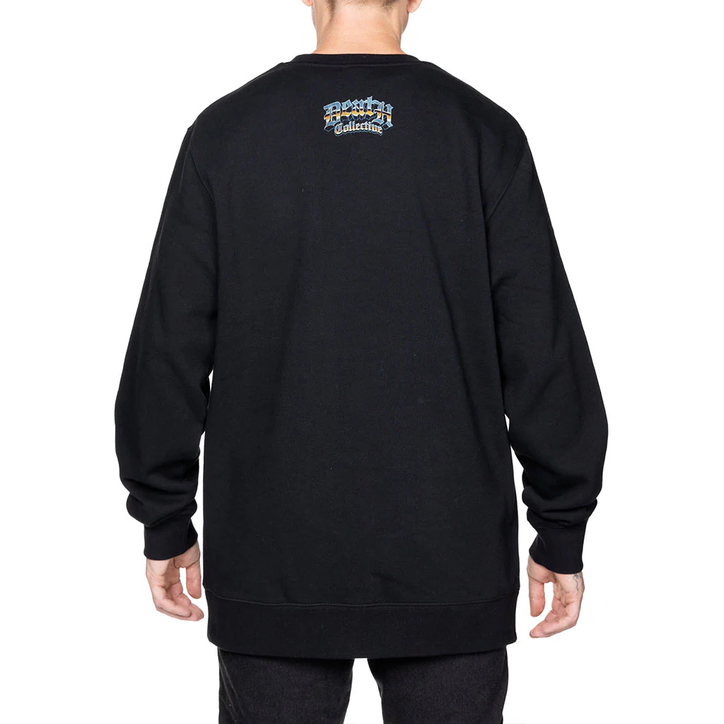 Death Collective - Black Metal Crew Jumper - Image 3
