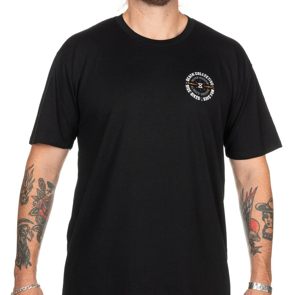 Death Collective - Scratch Black Tee - Image 2