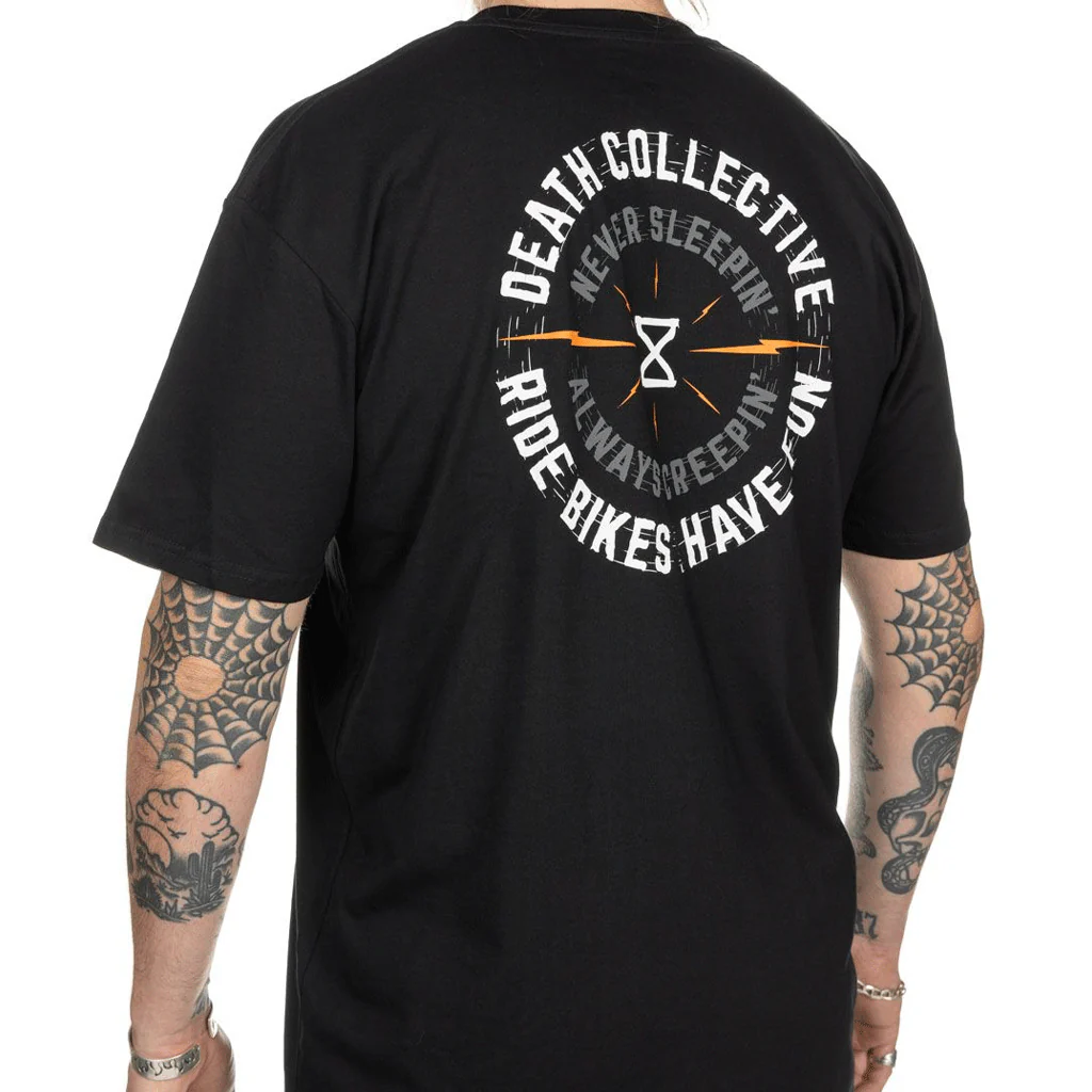 Death Collective - Scratch Black Tee - Image 3