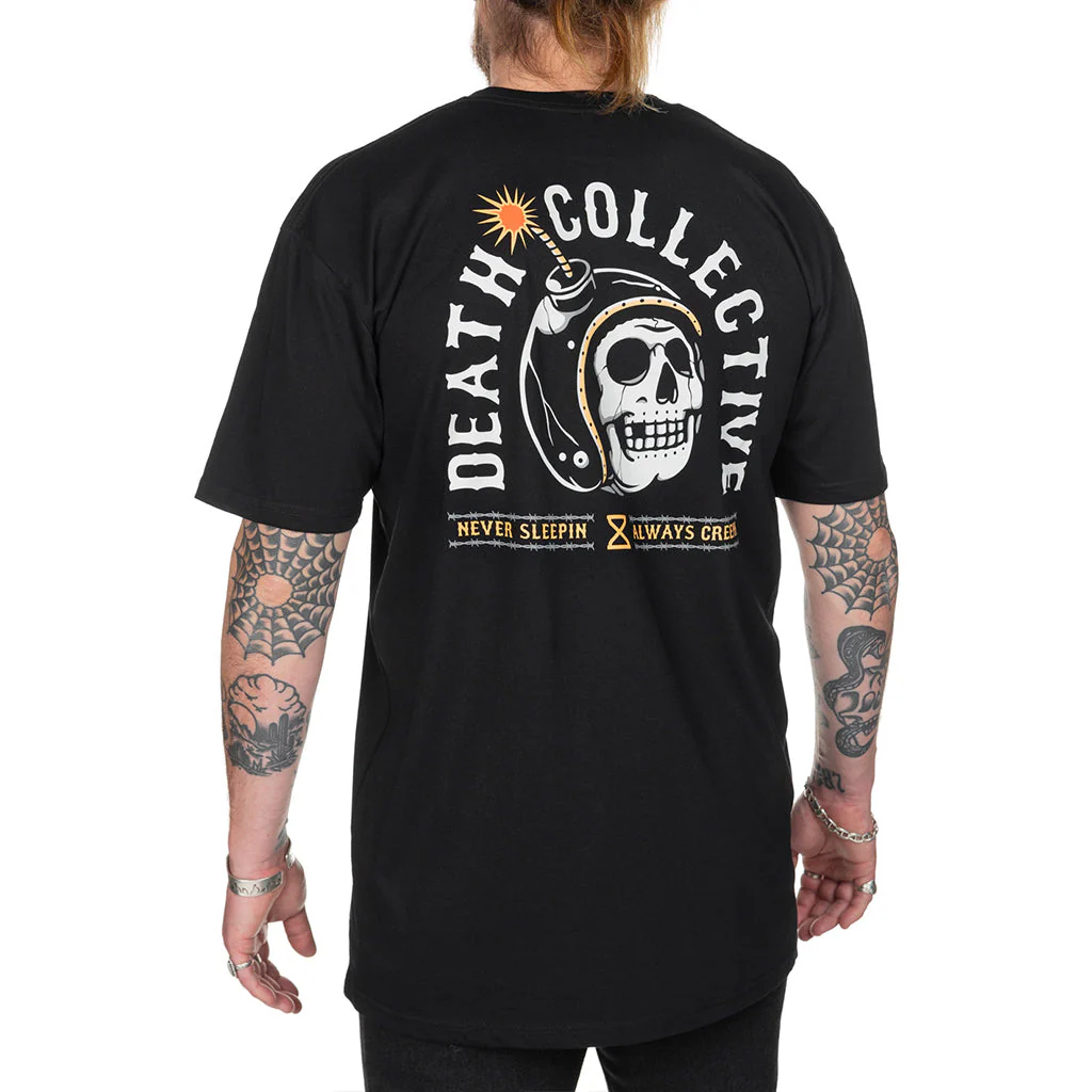 Death Collective - Skullbomb Black Tee - Image 3