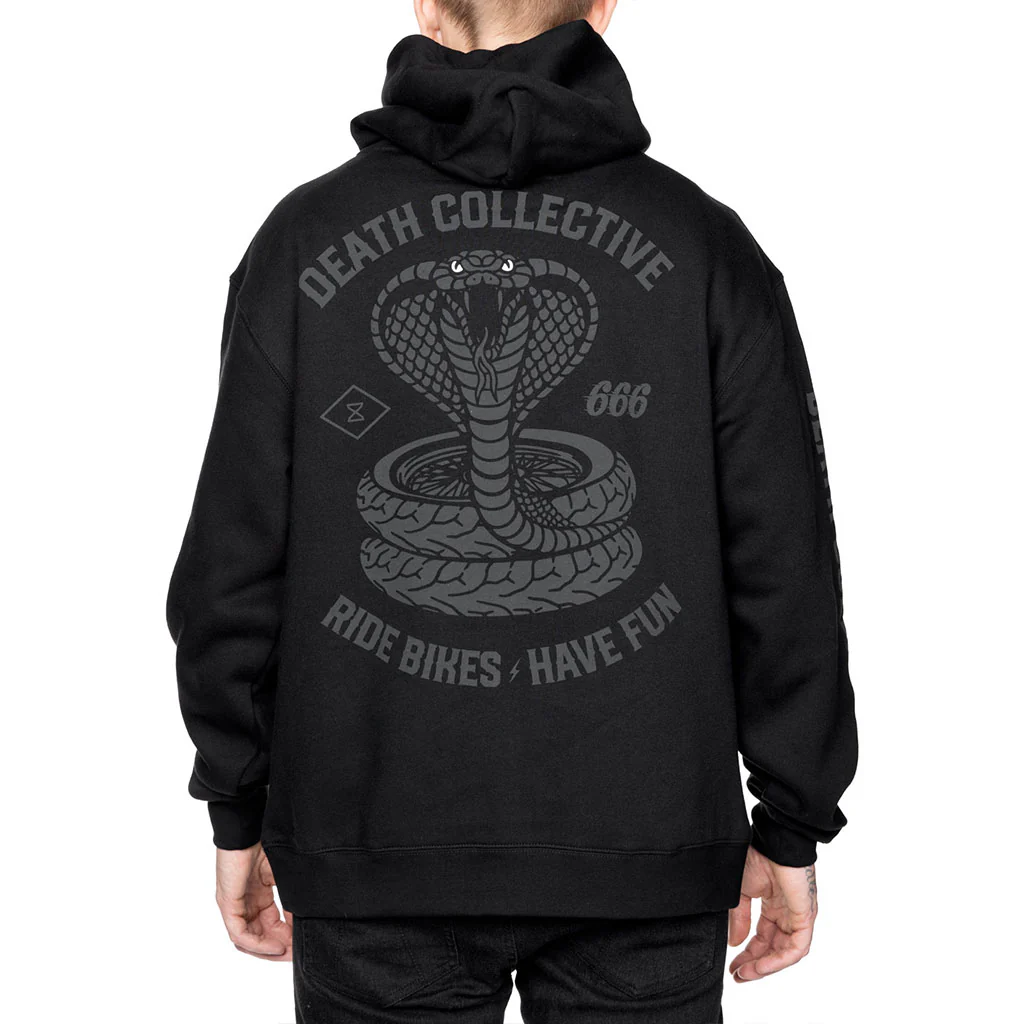 Death Collective - Black Snake Eyes Hoodie - Image 2