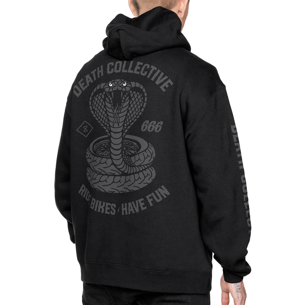 Death Collective - Black Snake Eyes Hoodie - Image 3