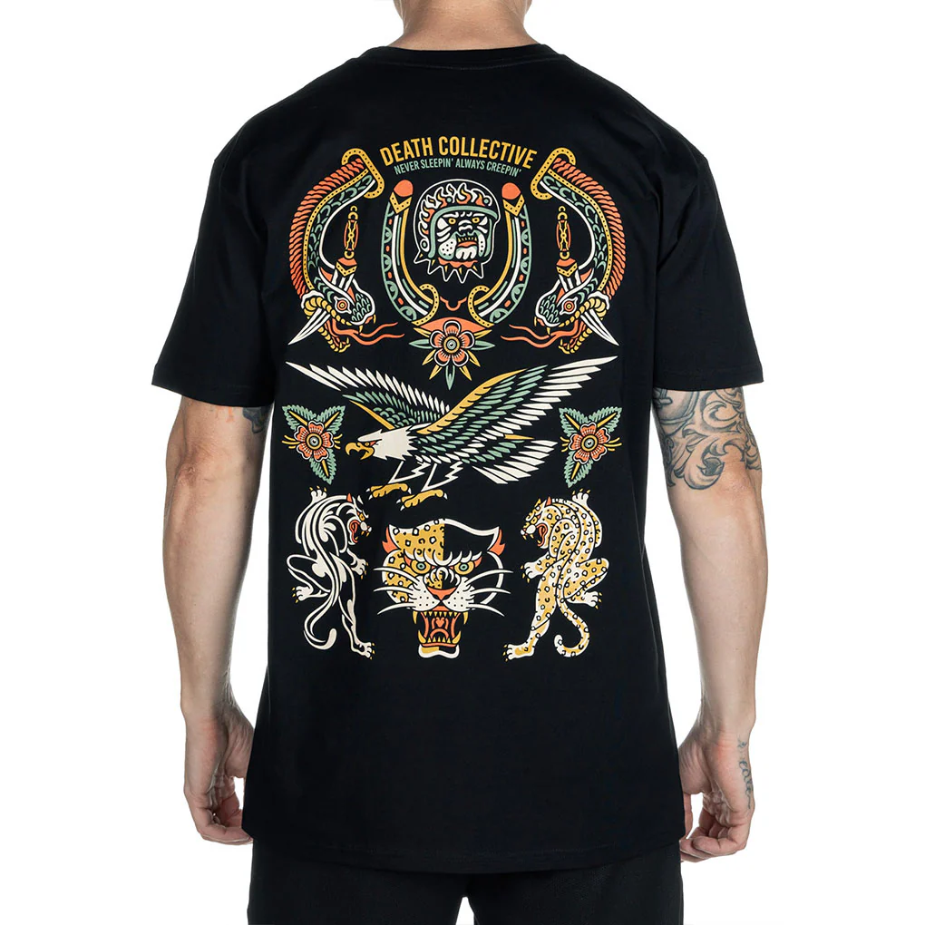 Death Collective - Black Tatty Tee - Image 2