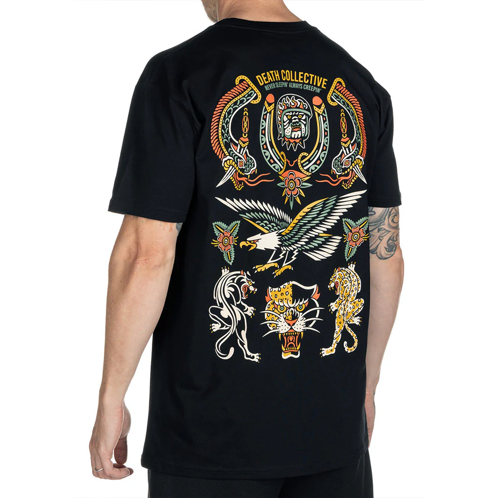 Death Collective - Black Tatty Tee - Image 3