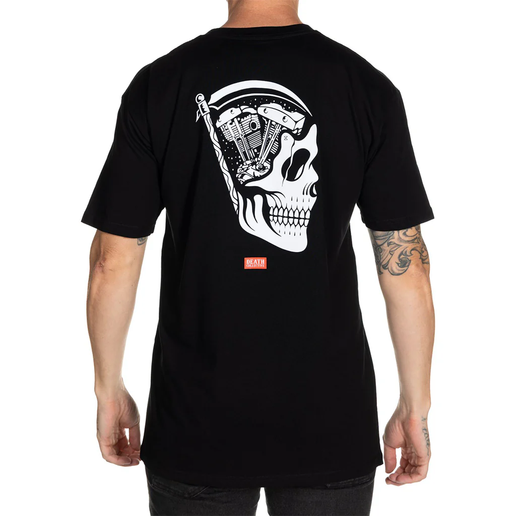 Death Collective - Thoughts Black Tee - Image 2
