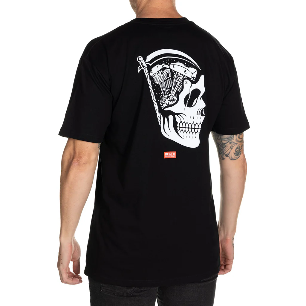 Death Collective - Thoughts Black Tee - Image 3