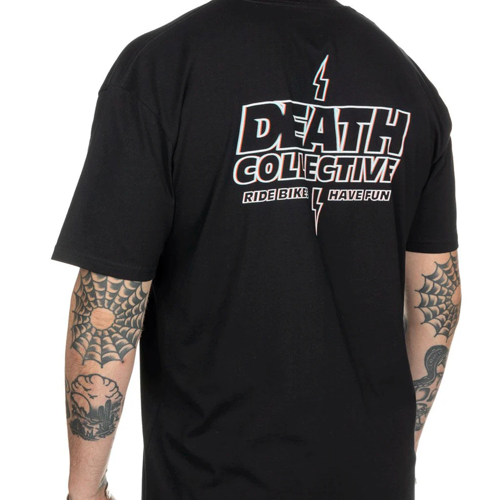 Death Collective - Zap Black Tee - Image 3