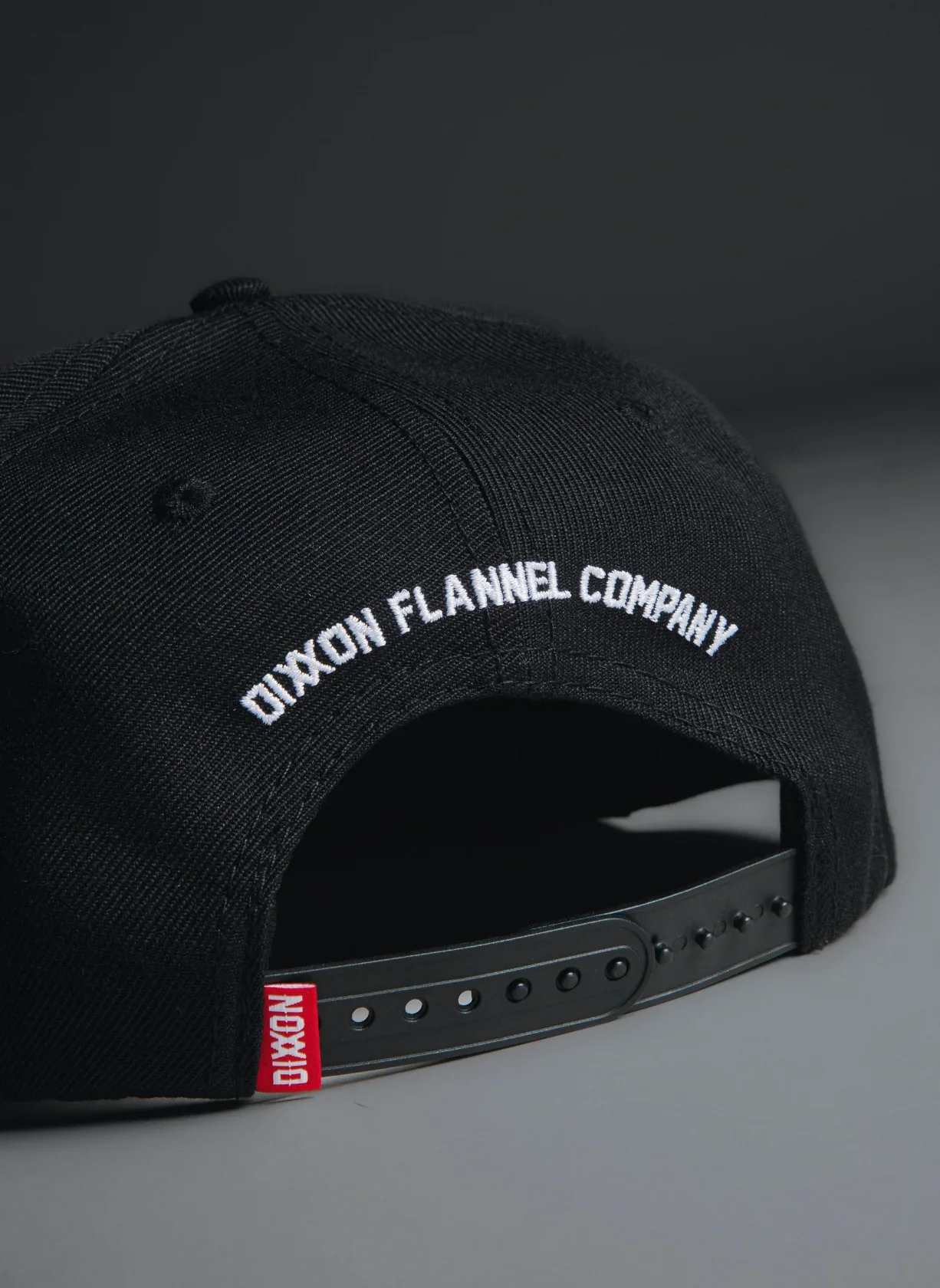 Dixxon - Black Script Snapback Hat - Image 2
