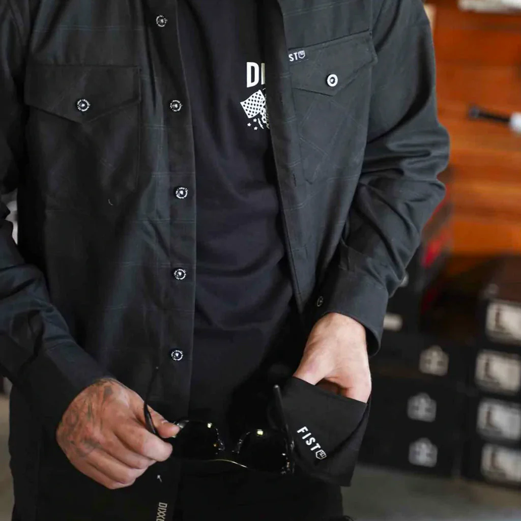 Dixxon - Fist 2.0 Black/Grey Flannel - Image 4