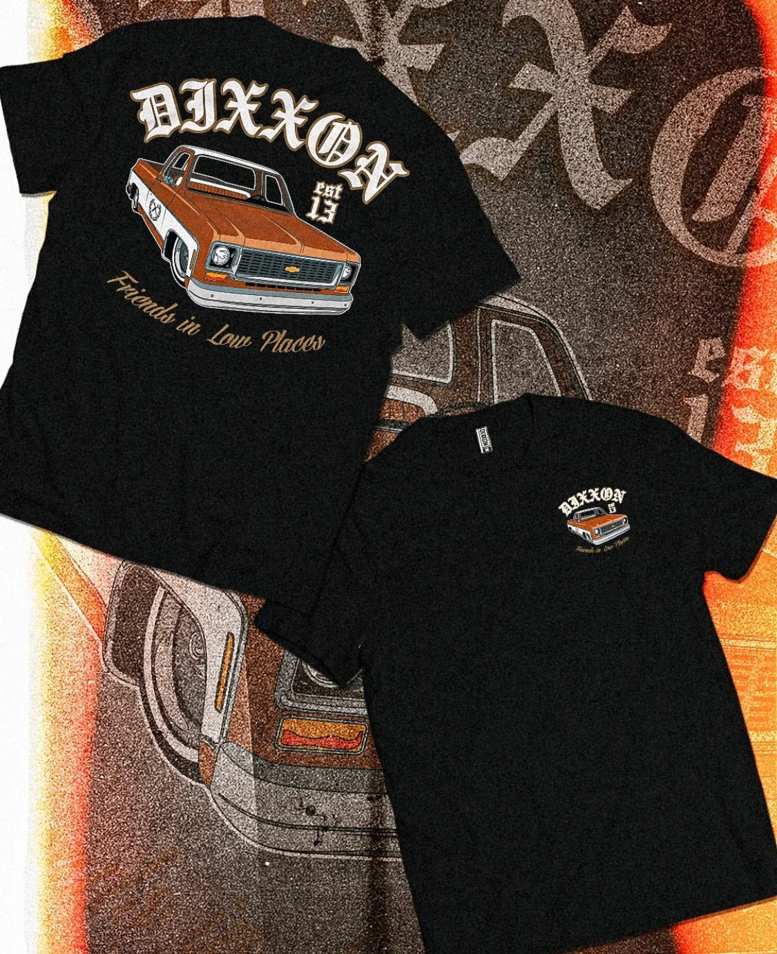 Dixxon - Friends In Low Places Tee - Image 3