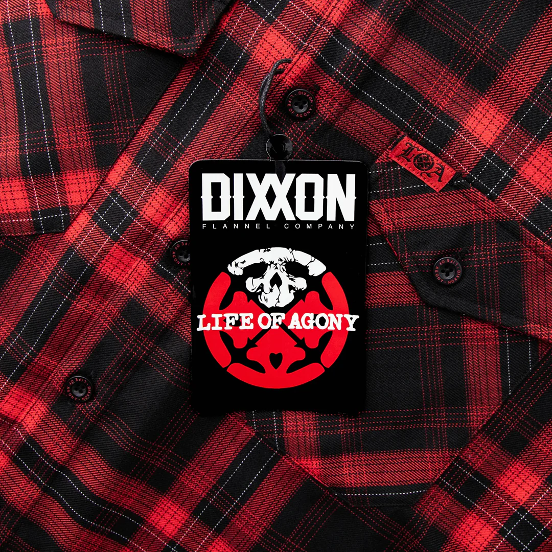 Dixxon - Life Of Agony Mens Flannel - Image 2
