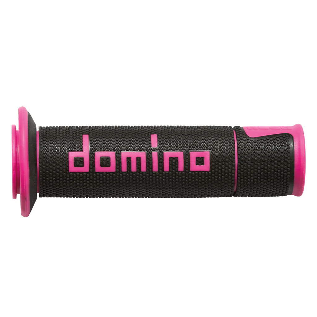 Domino - A450 Black/Pink Road Grips - Image 2
