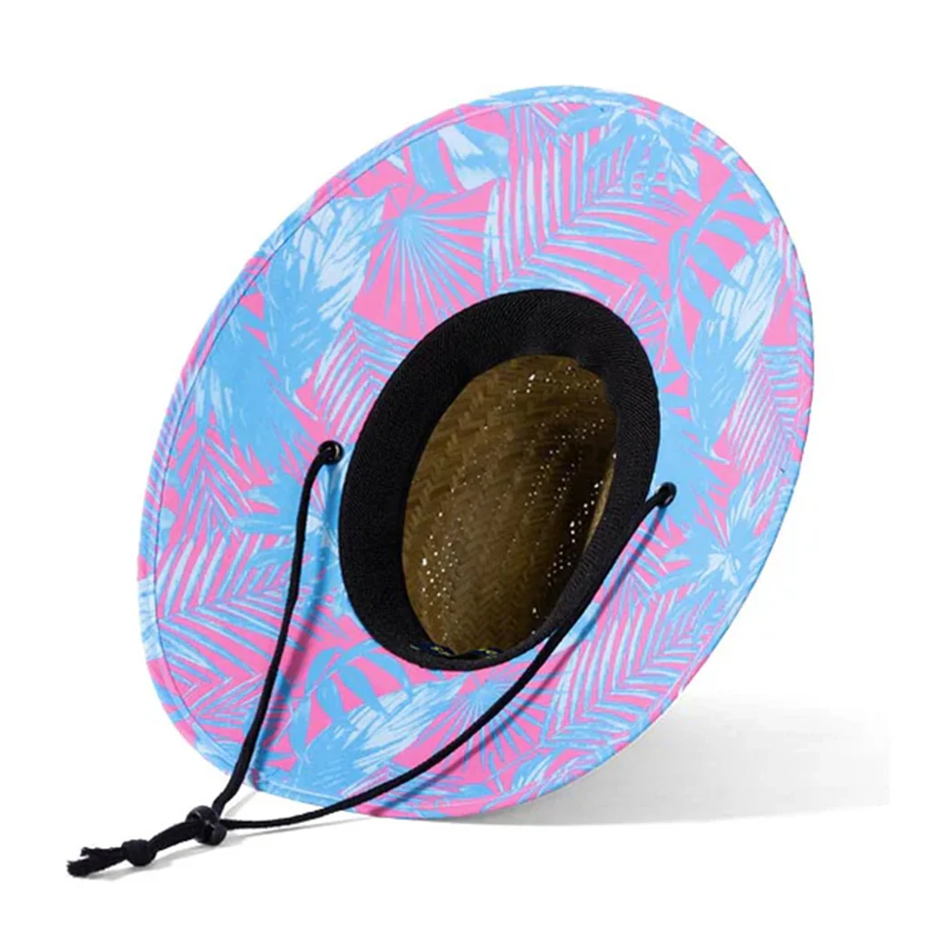 DriTimes - Neon Palms Straw Hat - Image 2