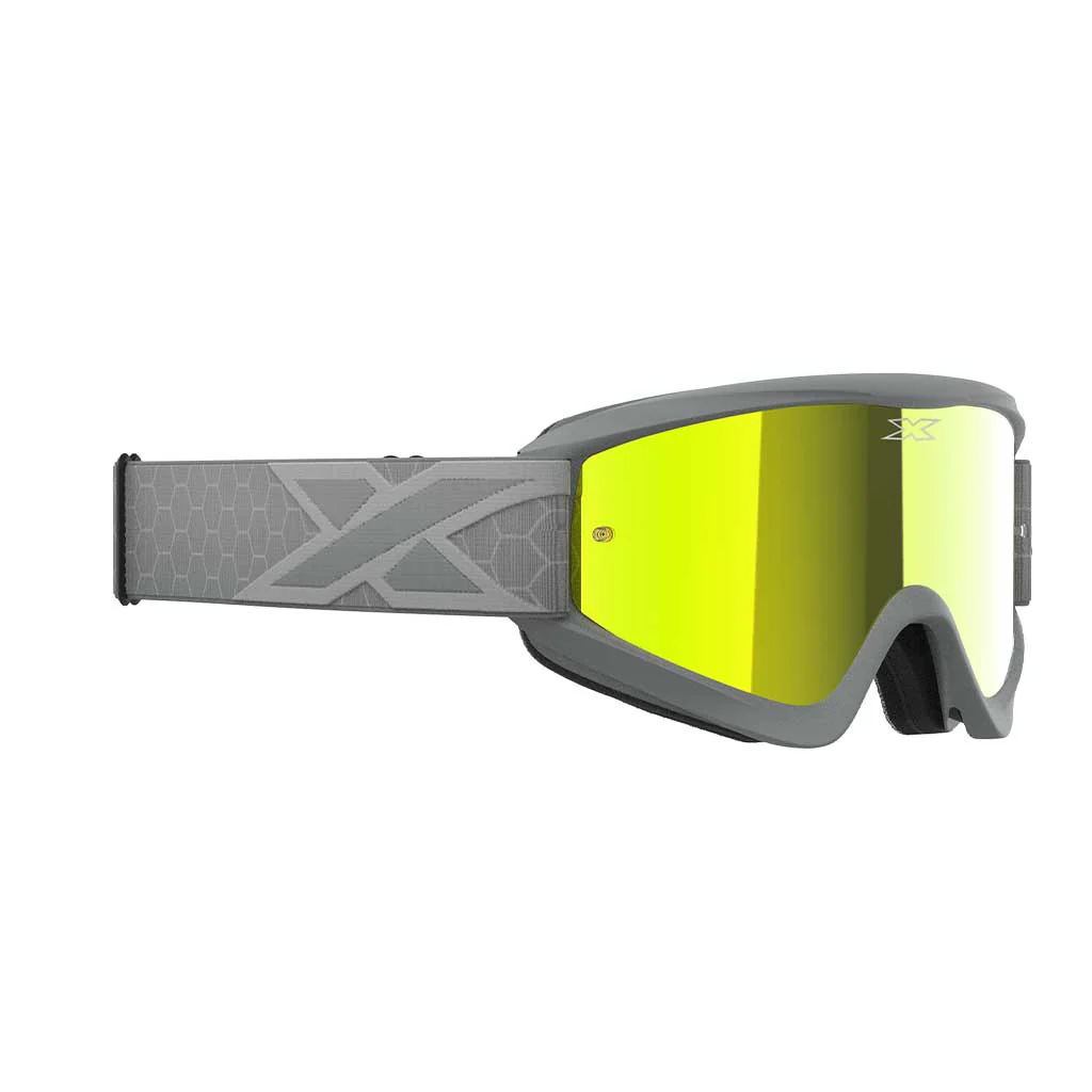 EKS - Gox Flat Out Grey/Silver Mirrored Lens Goggle - Image 2