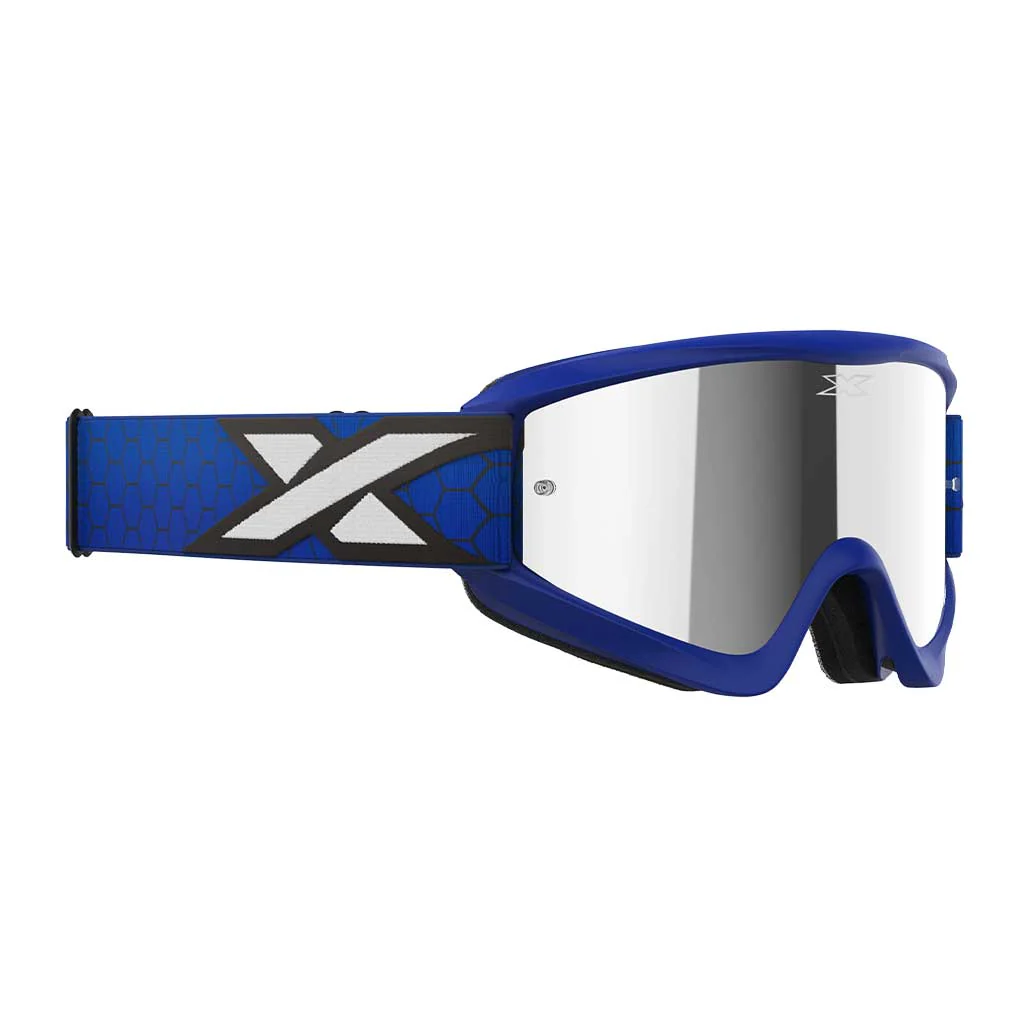EKS - Gox Flat Out Royal Blue Mirrored Lens Goggle - Image 2
