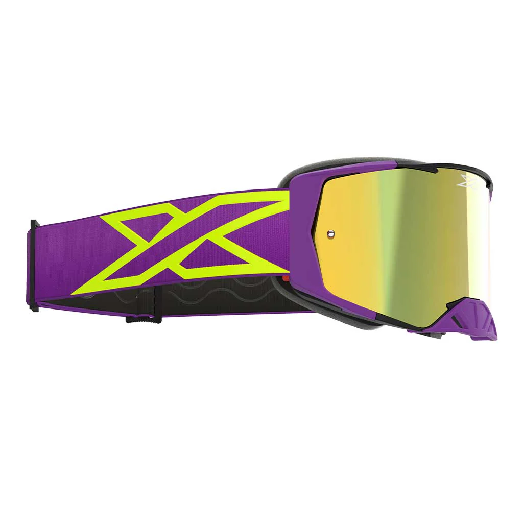 EKS - Lucid Caliber Purple/Yellow Mirrored Lens Goggle - Image 2