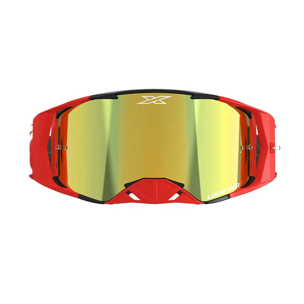 EKS - Lucid Caliber Red/Gold Mirrored Lens Goggle - Image 3