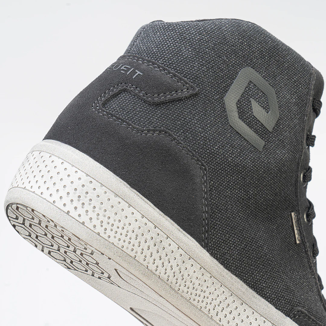 Eleveit - Ladies Antibes WP Black Canvas Ride Shoes - Image 2