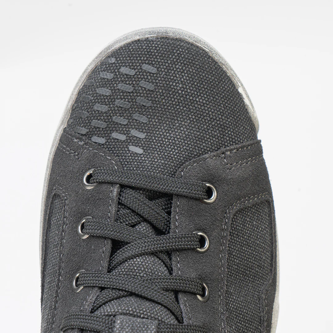 Eleveit - Ladies Antibes WP Black Canvas Ride Shoes - Image 4
