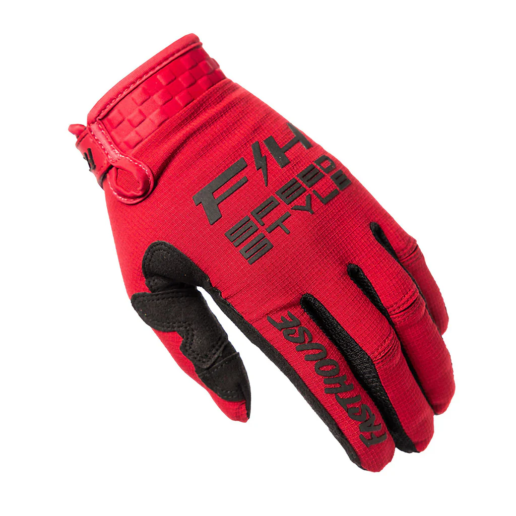 Fasthouse - 2026 Elrod Ether Red/Jester Red Gloves - Image 2