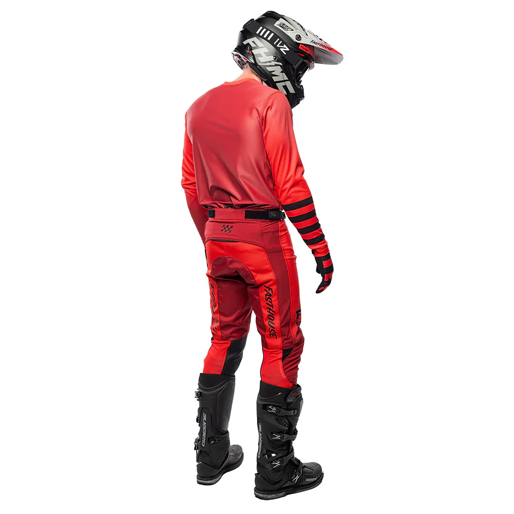 Fasthouse - 2026 Elrod Ether Red/Jester Red MX Combo - Image 3