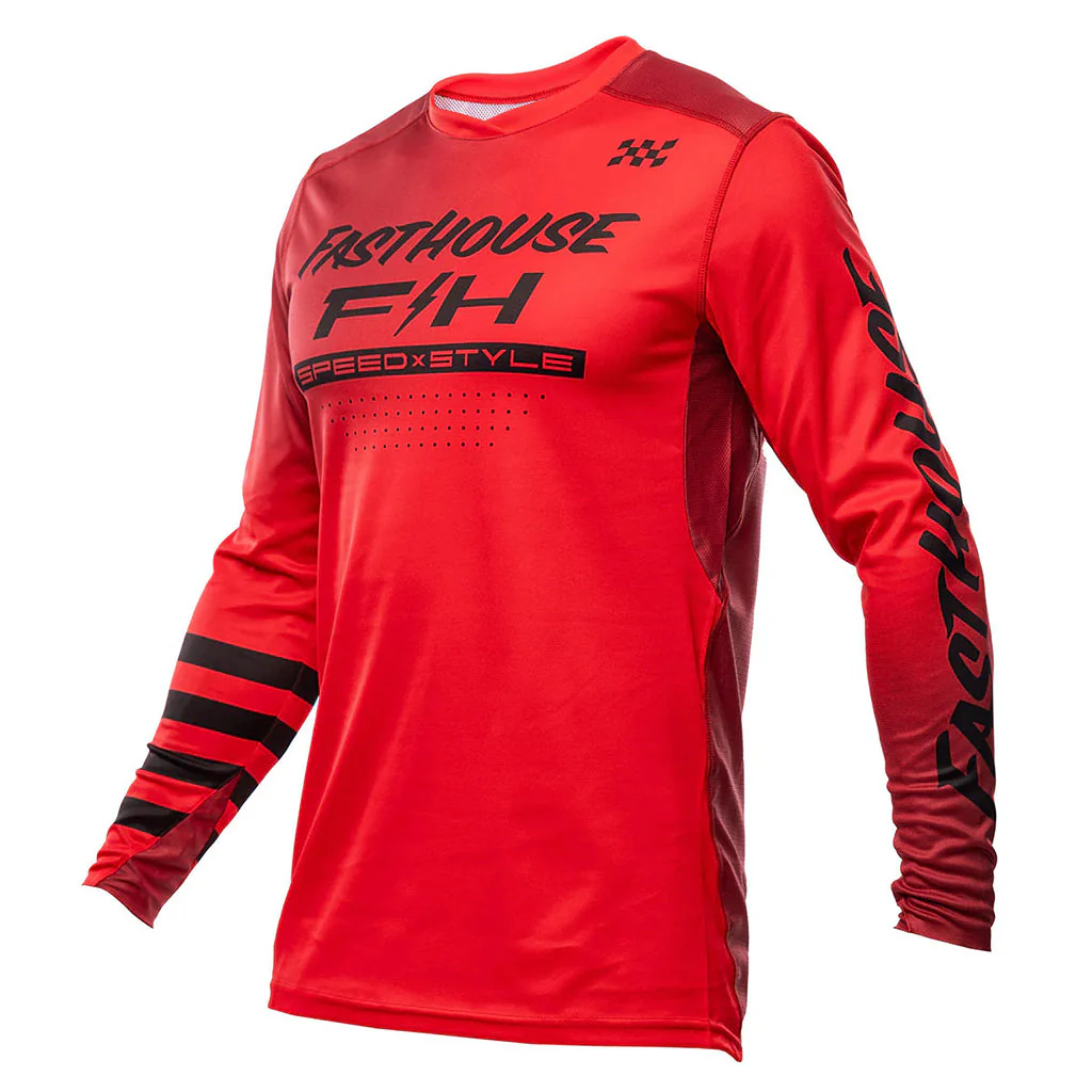Fasthouse - 2026 Elrod Ether Red/Jester Red MX Combo - Image 4