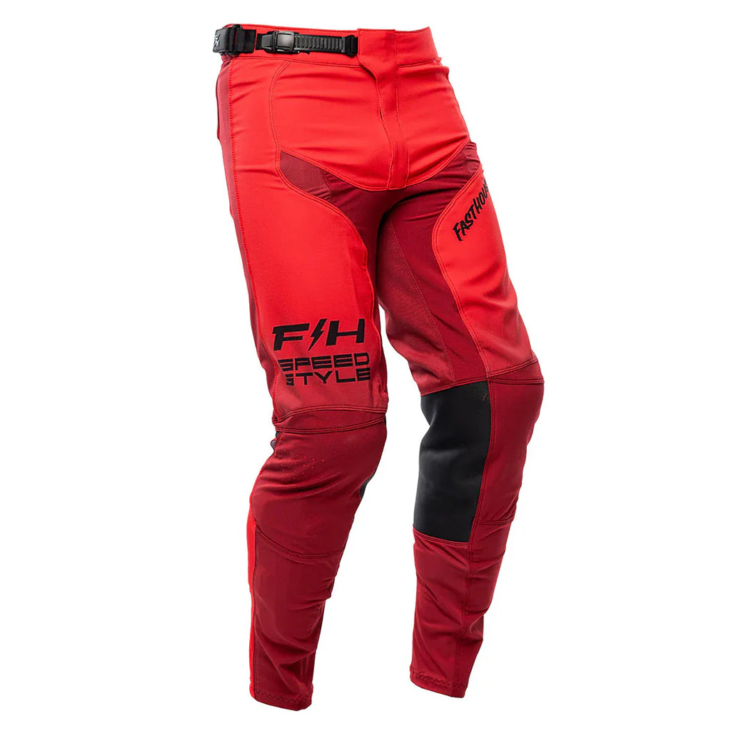 Fasthouse - 2026 Elrod Ether Red/Jester Red MX Combo - Image 9