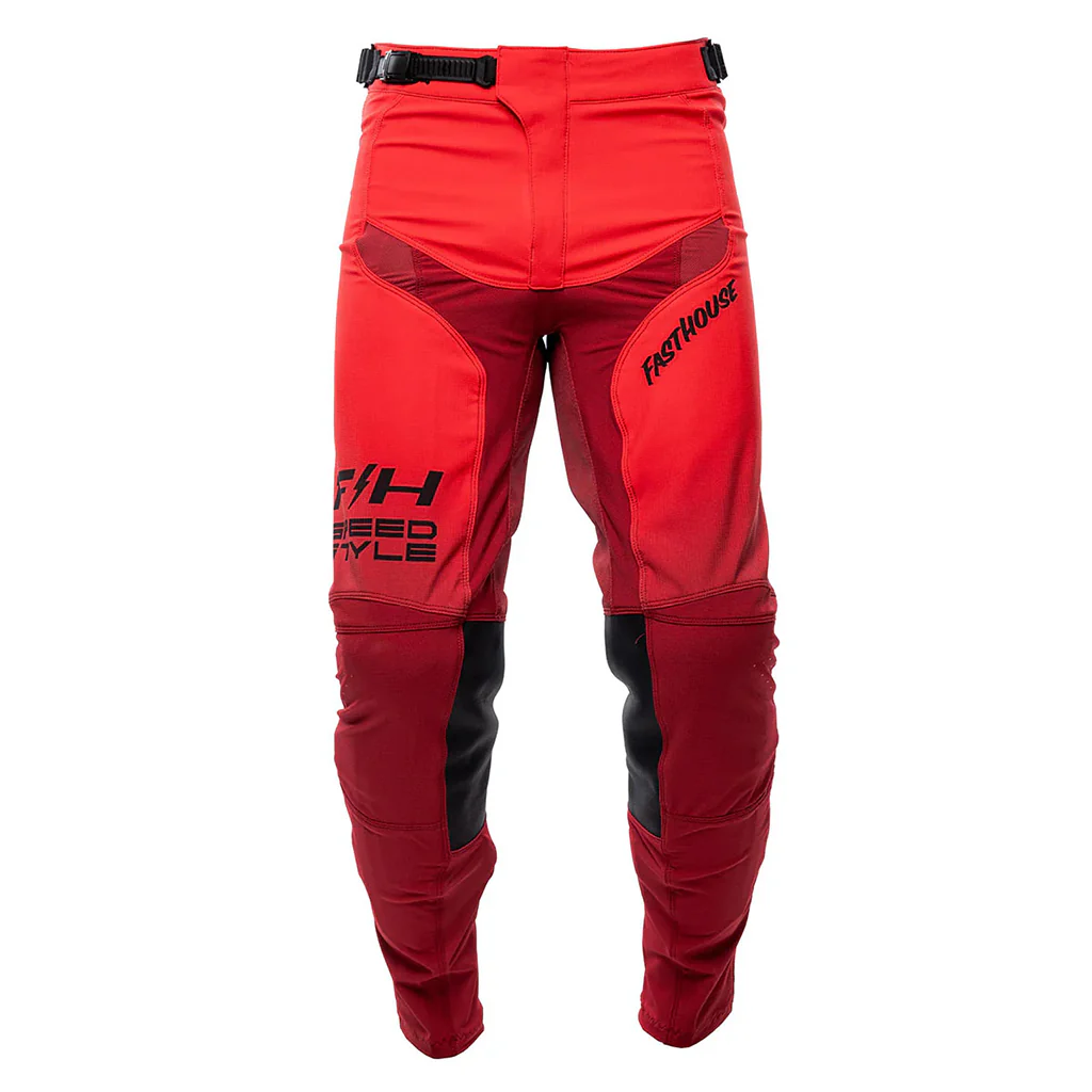 Fasthouse - 2026 Elrod Ether Red/Jester Red Pants - Image 3