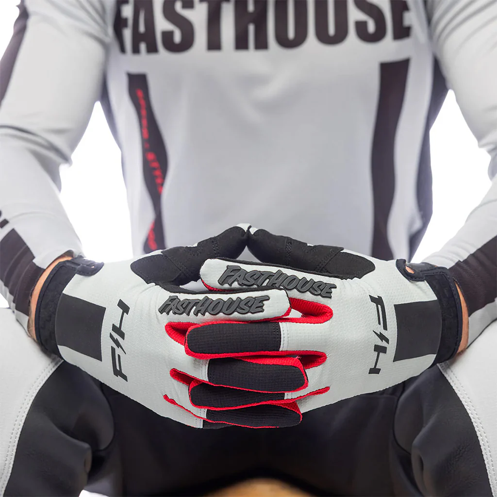 Fasthouse - 2026 Elrod Storm Fog/Black Gloves - Image 3