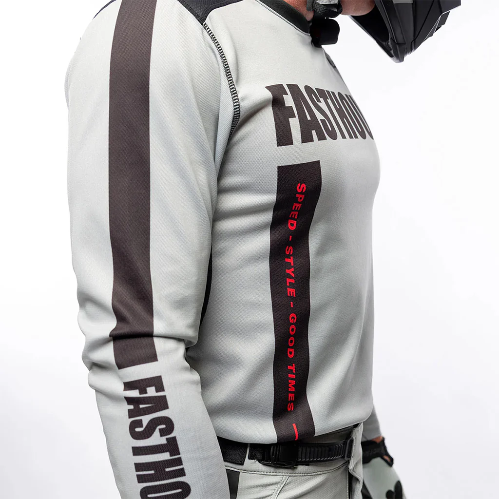 Fasthouse - 2026 Elrod Storm Fog/Black Jersey - Image 4