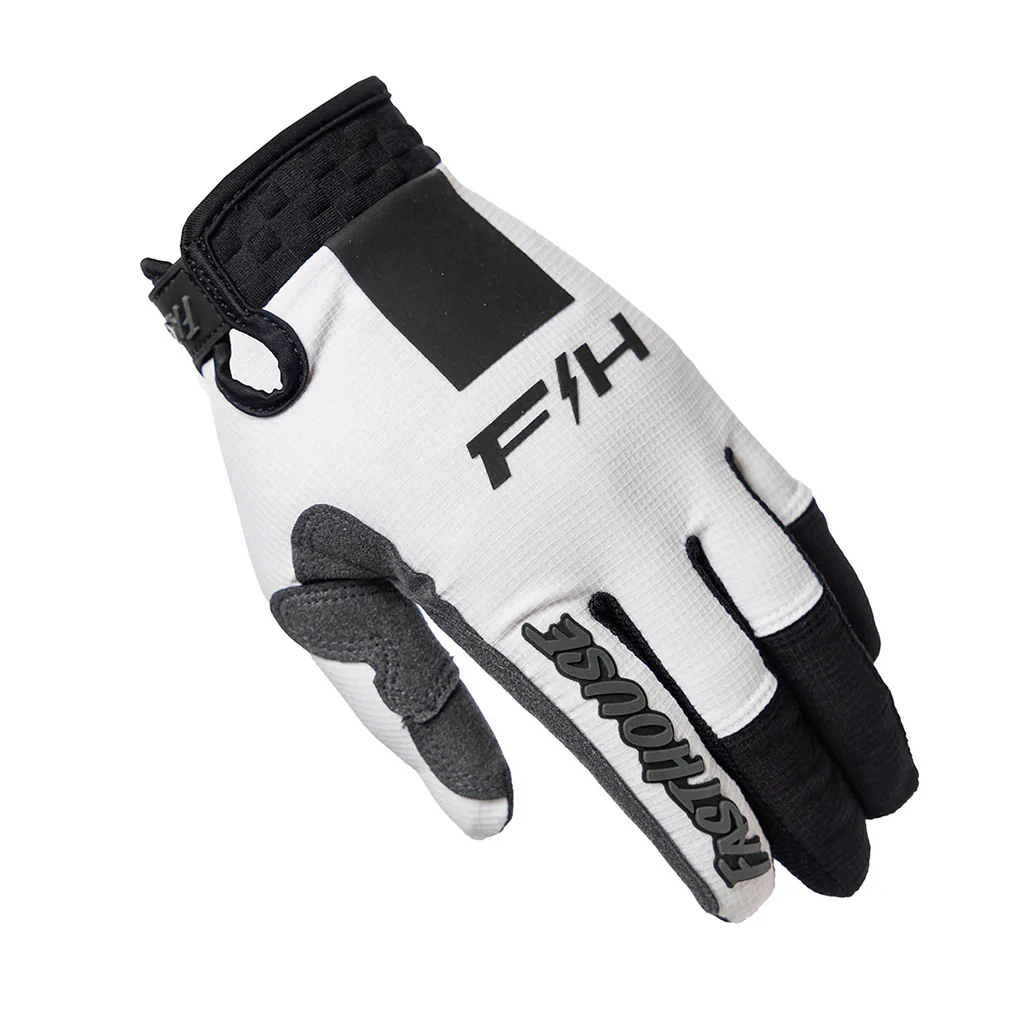 Fasthouse - 2026 Elrod Storm White/Black Gloves - Image 2