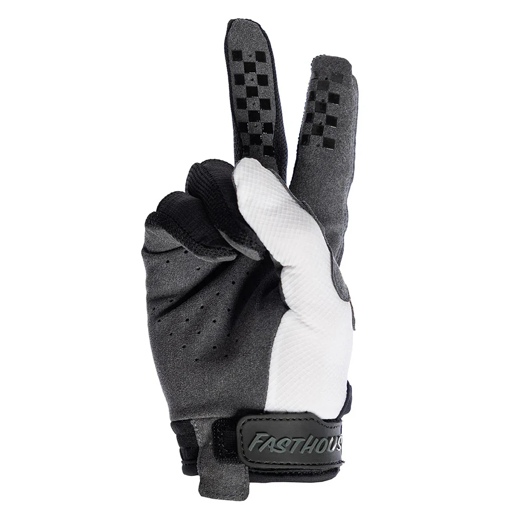 Fasthouse - 2026 Elrod Storm White/Black Gloves - Image 3