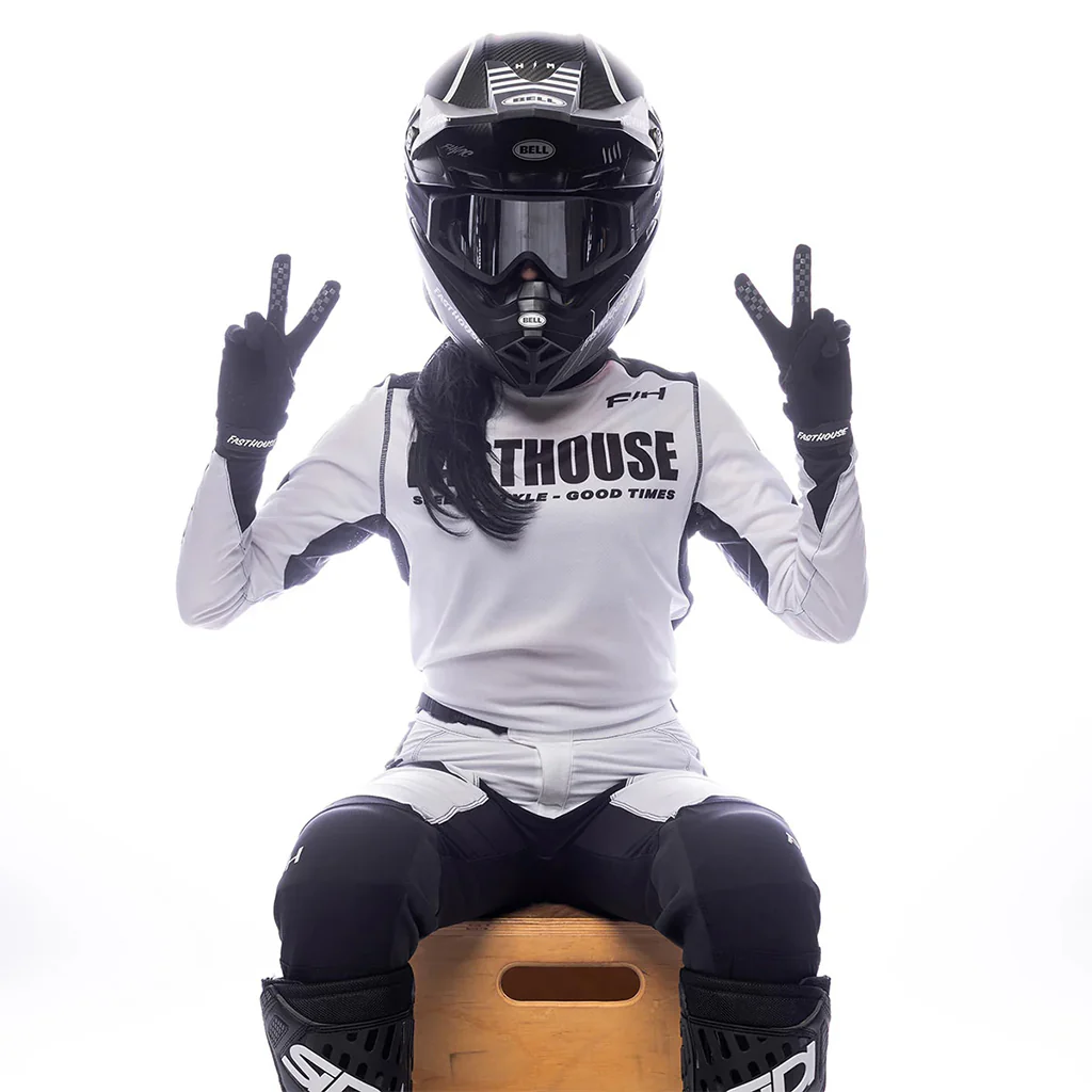 Fasthouse - 2026 Womens Elrod Storm White/Black MX Combo - Image 2