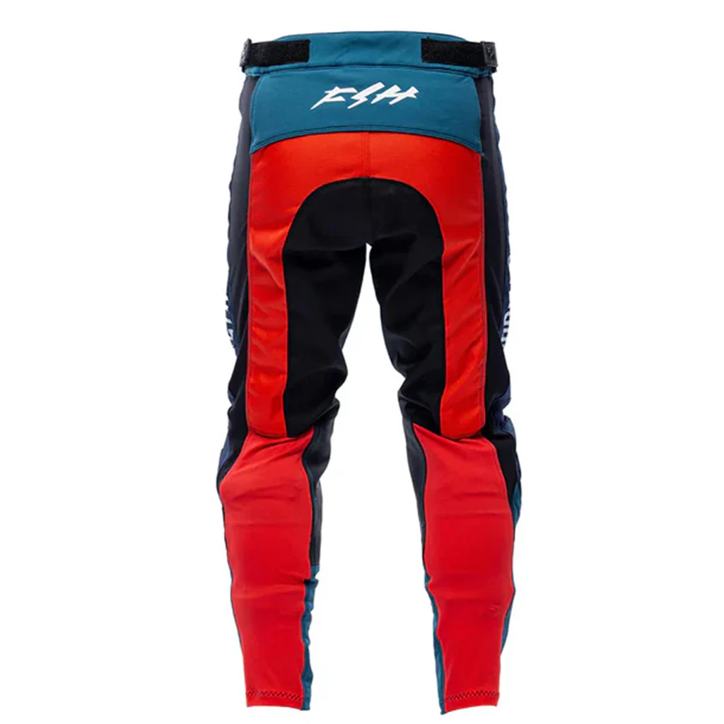Fasthouse - 2026 Youth Grindhouse Hudson Blue/Red Pants - Image 2