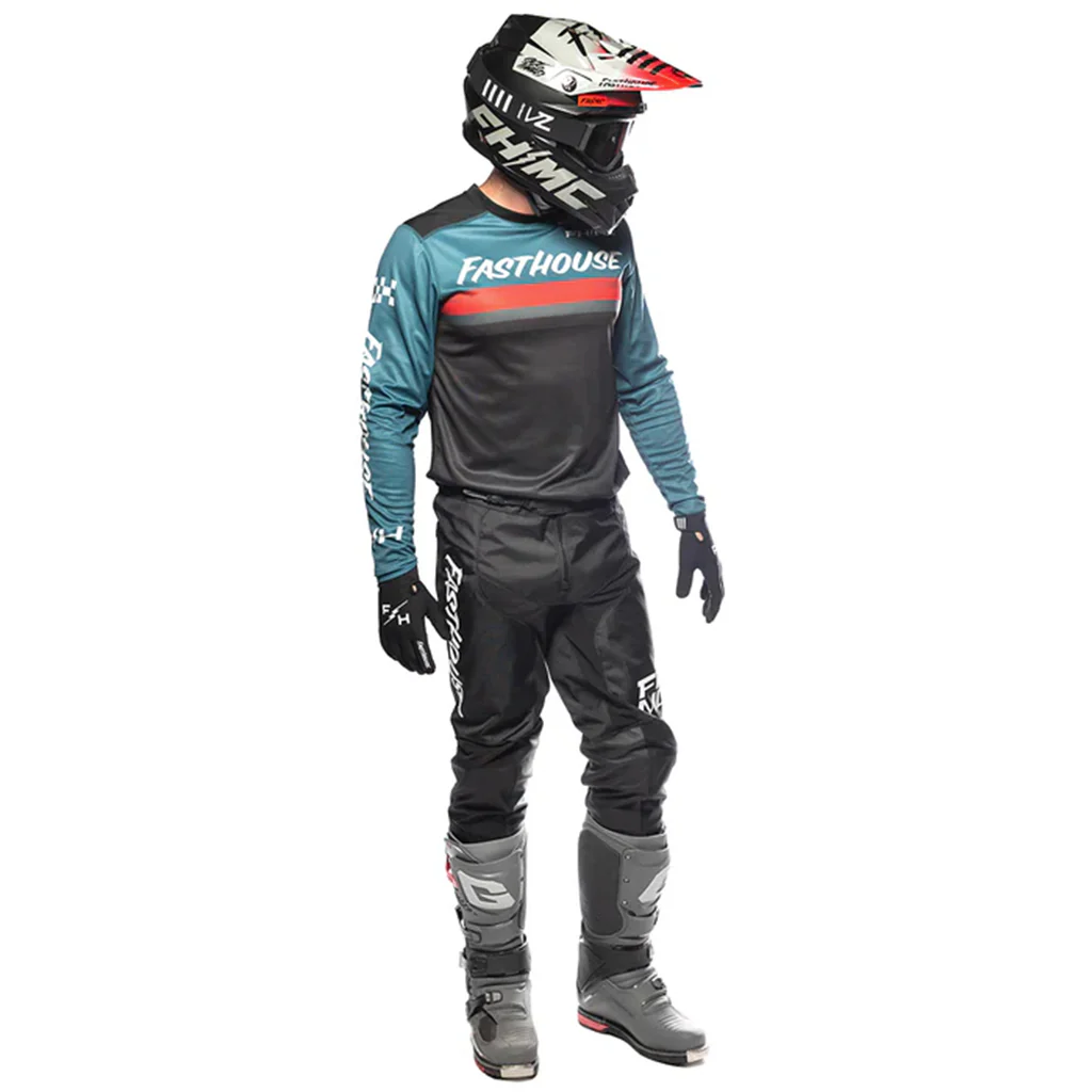 Fasthouse - Carbon Force Teal MX Combo - Image 2