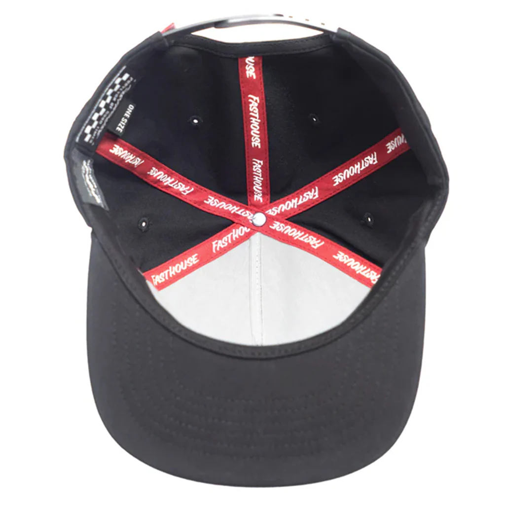 Fasthouse - Elevate Oversized Black Hat - Image 2