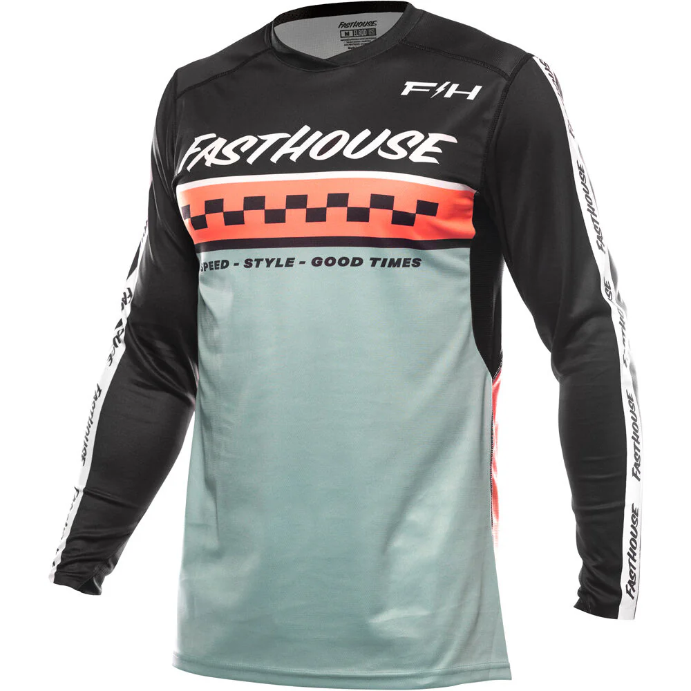 Fasthouse - Elrod Formula Oceanic Mint/Hyper Coral Jersey