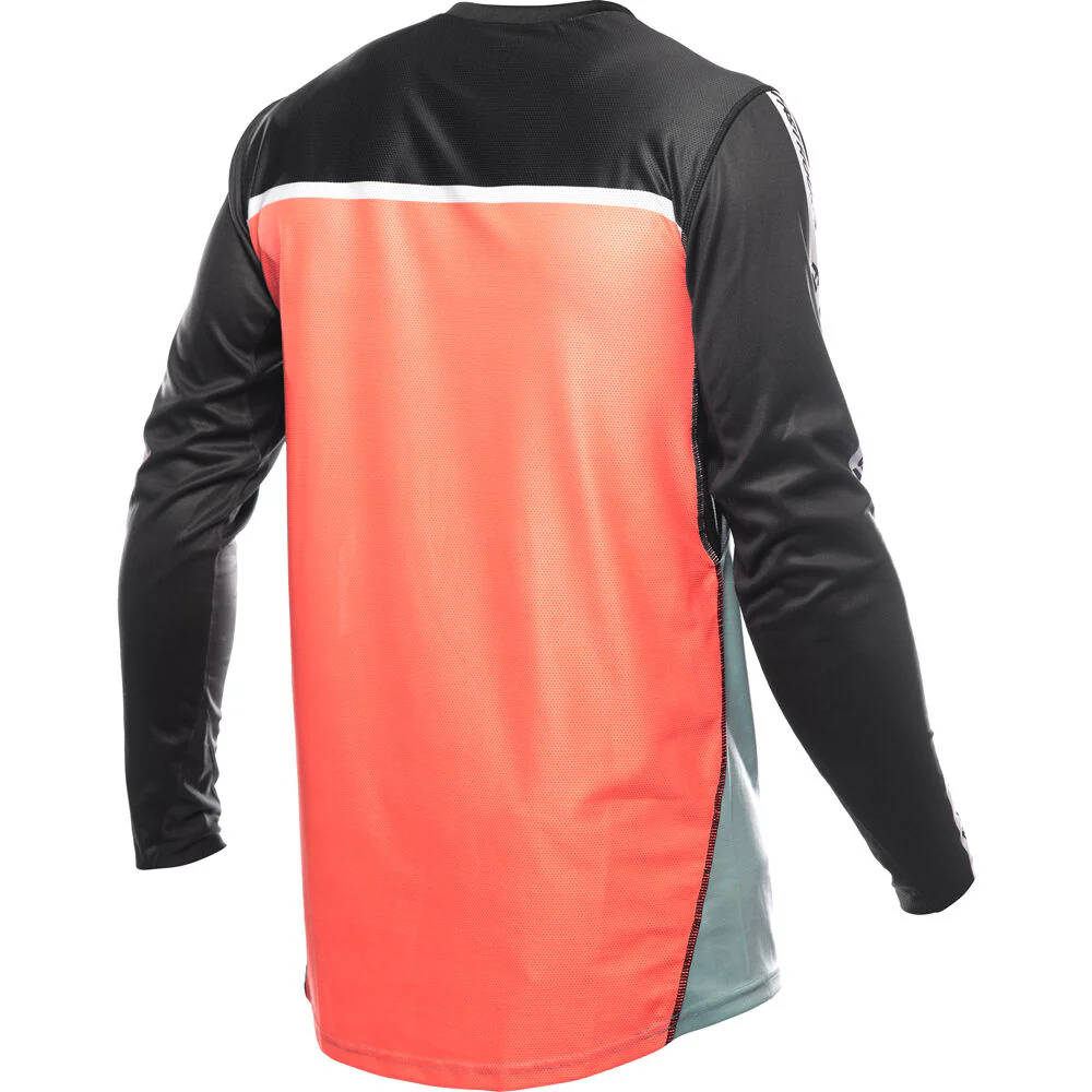 Fasthouse - Elrod Formula Oceanic Mint/Hyper Coral Jersey - Image 2