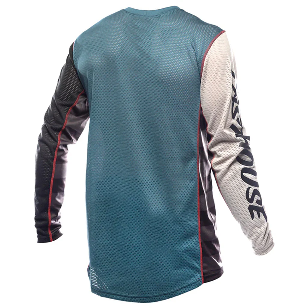 Fasthouse - Grindhouse Club Light Gray/Teal MX Combo - Image 5