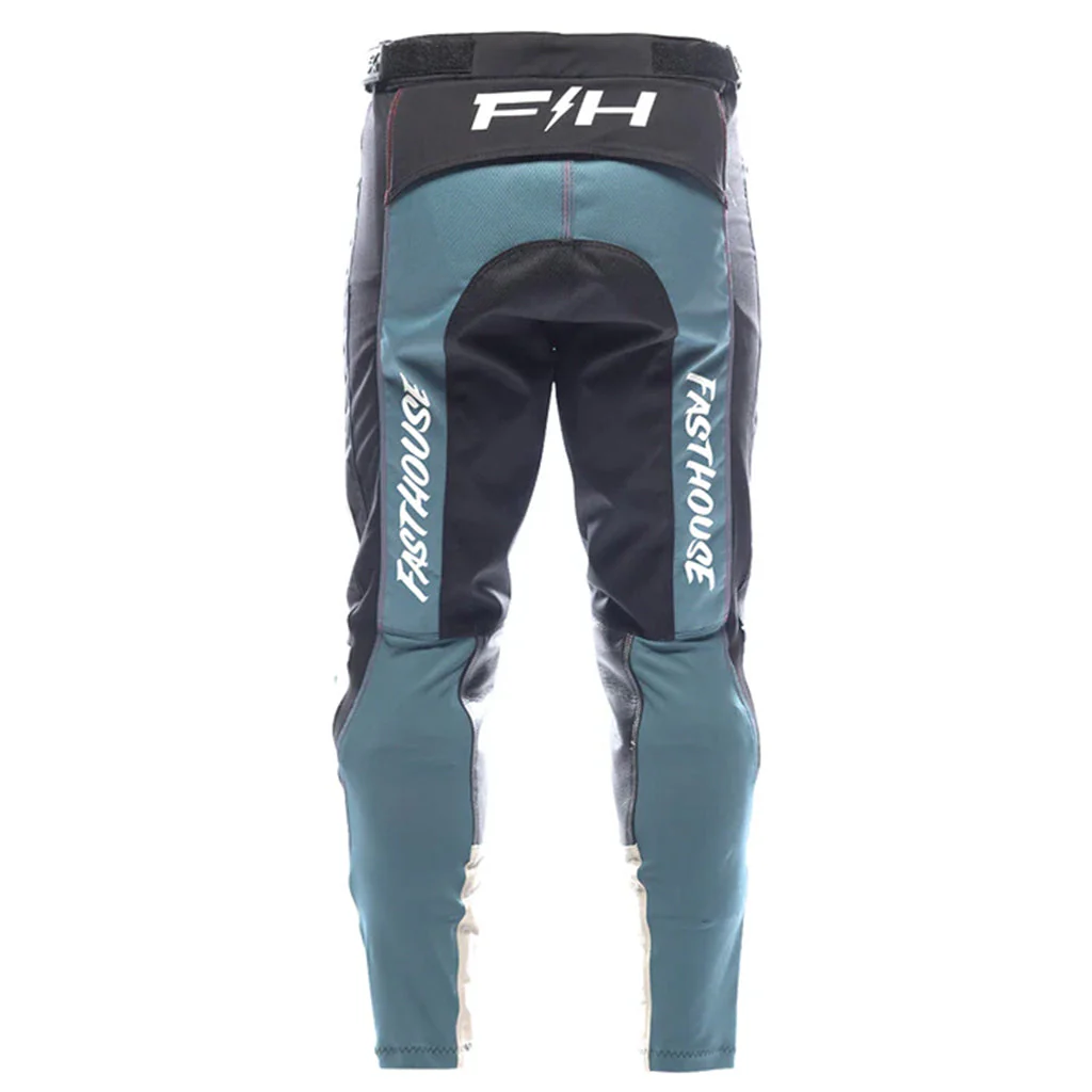Fasthouse - Grindhouse Club Light Gray/Teal MX Combo - Image 9