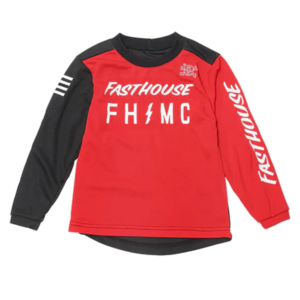 Fasthouse - Kids Akin Red/Black MX Combo - Image 3
